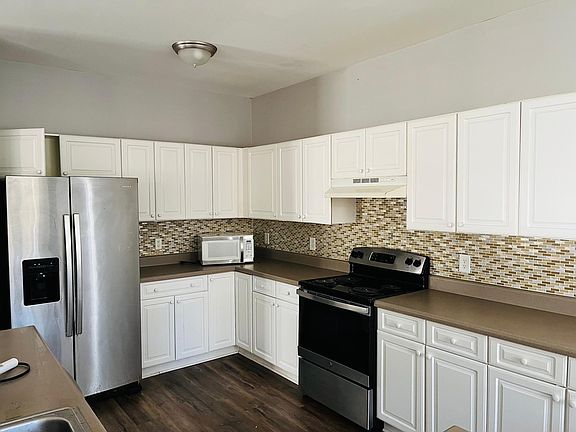 Kitchen with SS appliances