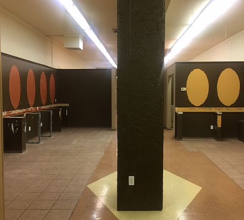 hair coloring area (9 stations)