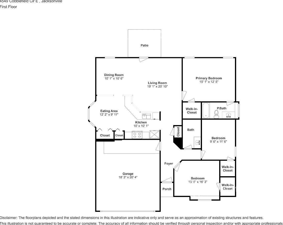 4549 Cobblefield Cir E Jacksonville, FL 32224 — Photo 2