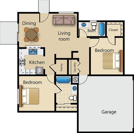 2nd image of 13202 Rissy Ct APT A
