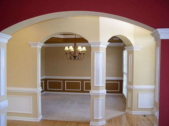 Arched Openings & New Paint!