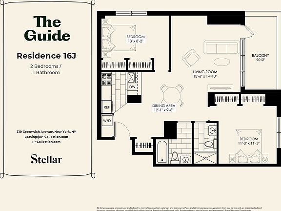 2nd image of 310 Greenwich St APT 16J