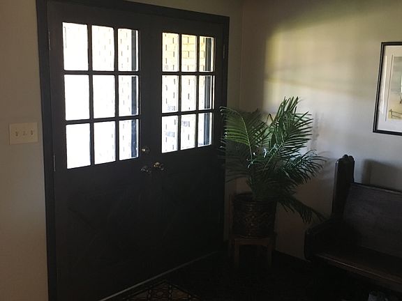 Large foyer with full closet