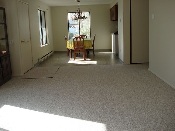 Living area and dining area