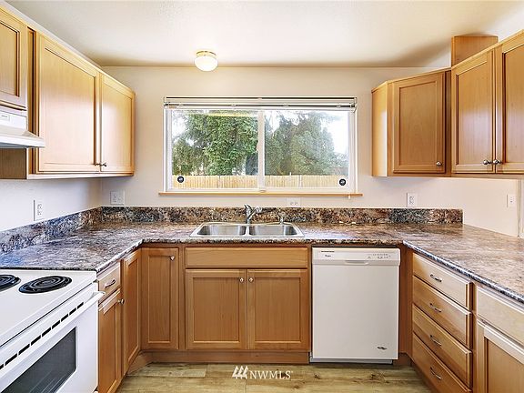 Remodeled kitchen.