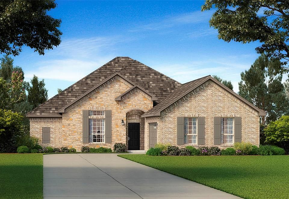 D.R. Horton's Bartlett floorplan - Elevation C. All photos shown here may not depict the specified home & features included are for illustration purposes only