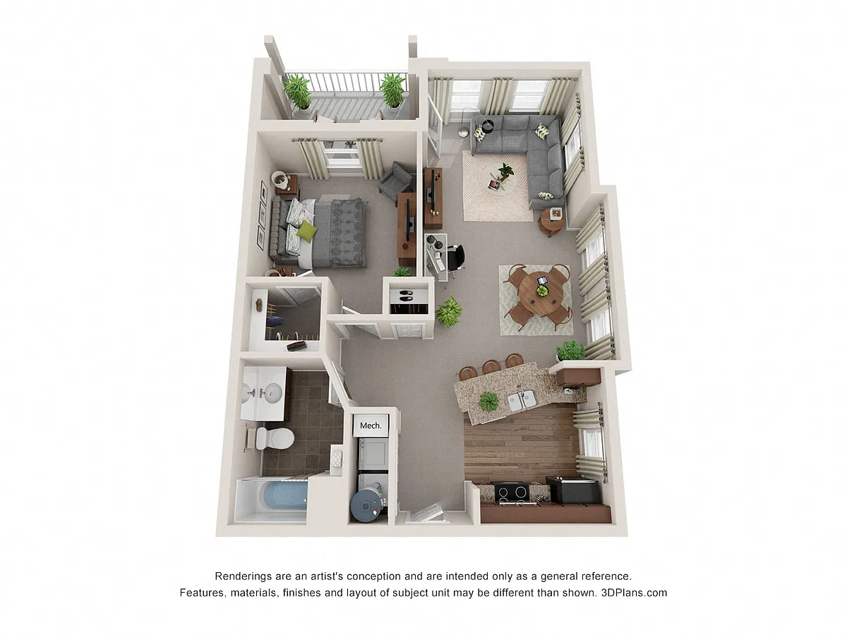 Floor plan The Sage