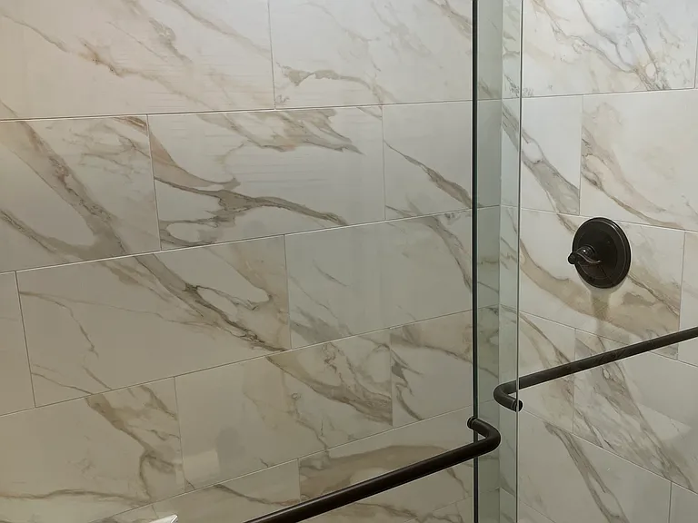 Primary bathroom shower
