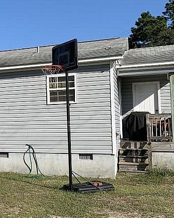 Back yard storage on back po