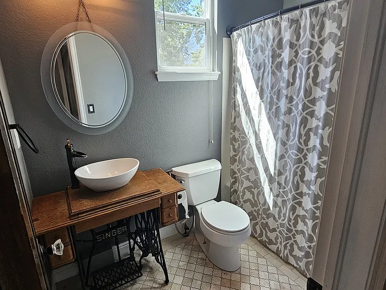 Main floor bathroom