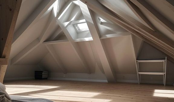 AI photo of the attic