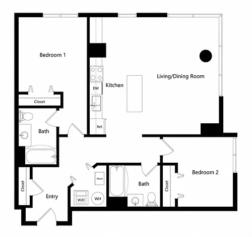 Floor plan Brooklyn