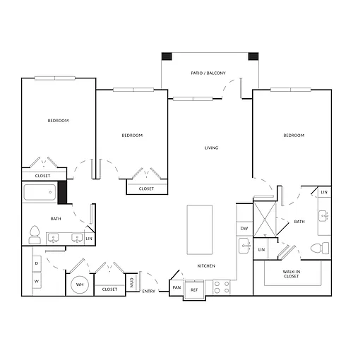 Floor plan C1