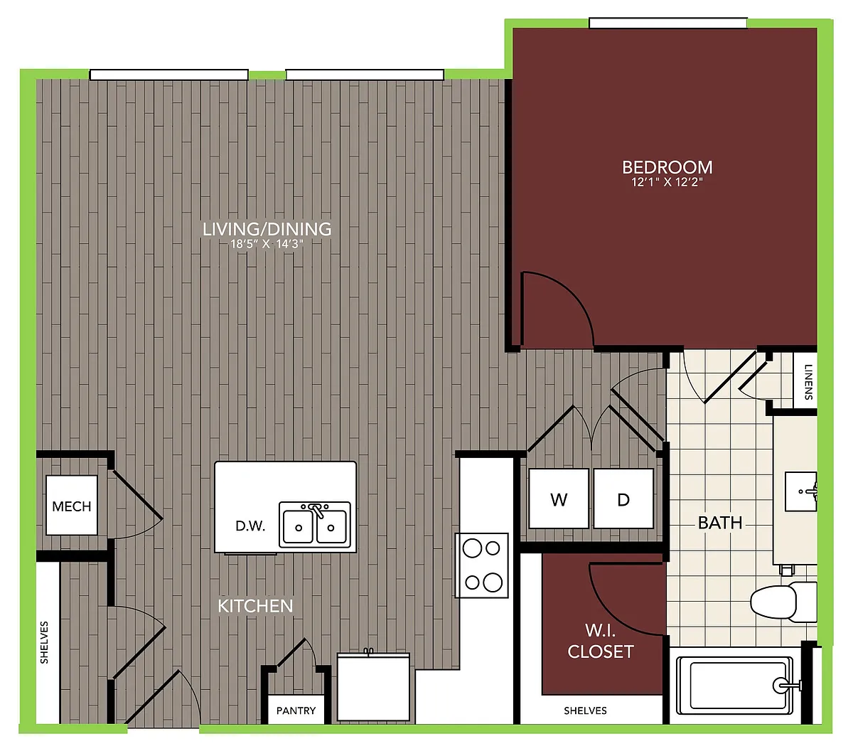 Floor plan A1 Essential Housing