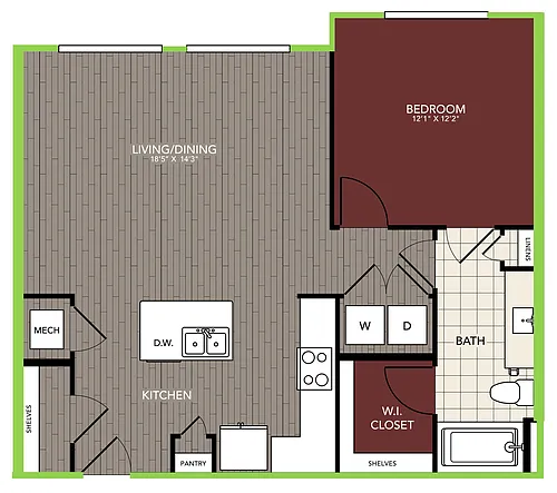 Floor plan A1 Essential Housing
