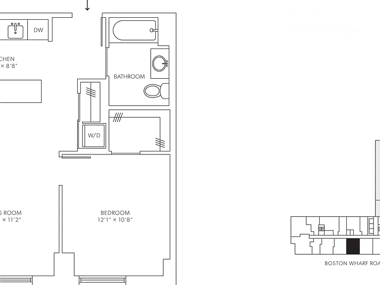 Watermark Seaport - A5 - 1 Beds - 1 Baths - 612 Sq. ft.