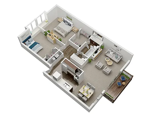 Floor plan Chatham