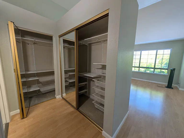 Master bedroom - closet
