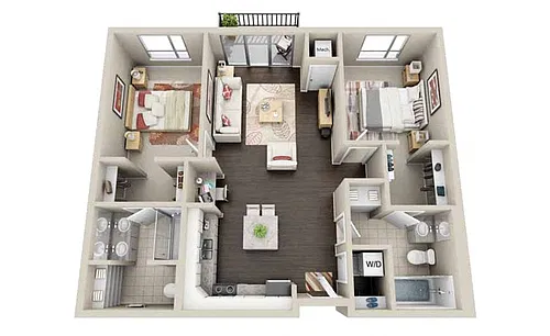 Floor plan B6