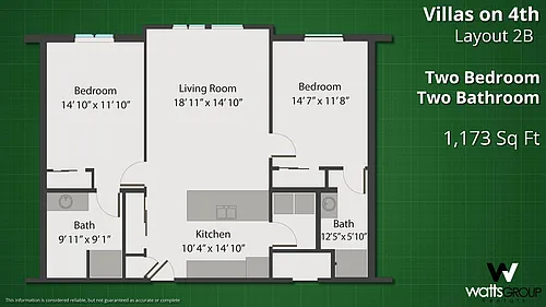 Floor plan Layout 2B
