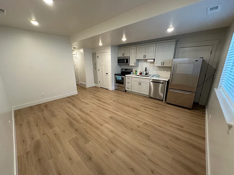 Open Kitchen and Living room