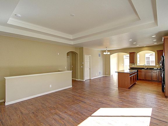 Livingroom open to kitchen
