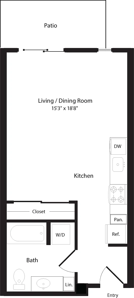 Floor plan S1 East- Floor 2