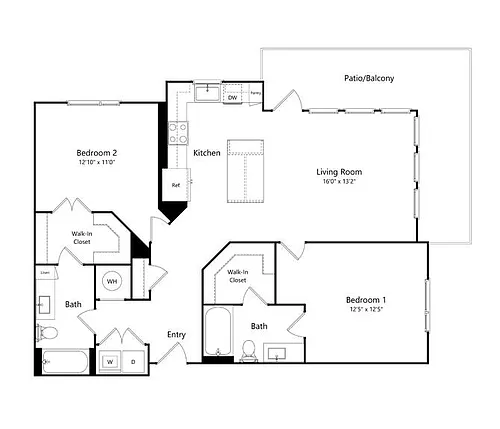 Floor plan B3