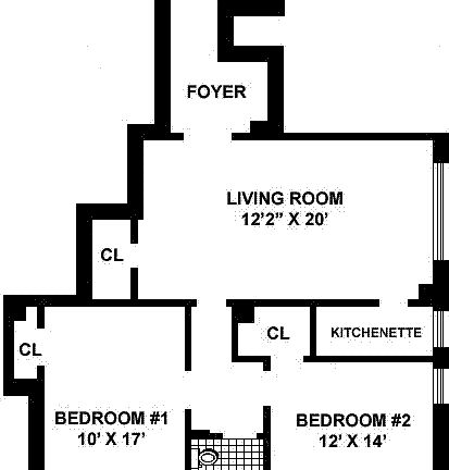 2nd image of 325 W 45th St APT 1005