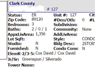 2995 E Sunset Rd UNIT 127, Las Vegas, NV 89120