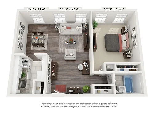 Floor plan 106