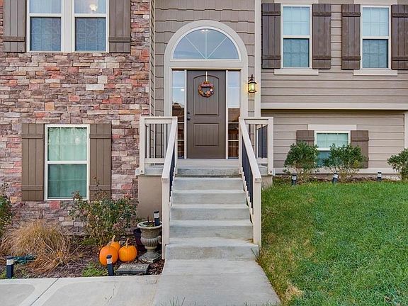 Stonework on the front adds to the Curb Appeal