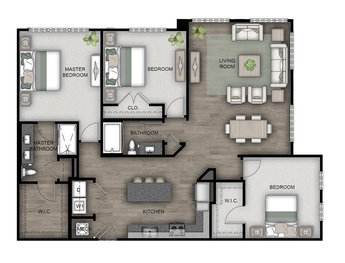 Floor plan Wekiva