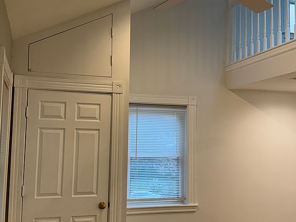 Two closet storage in living room