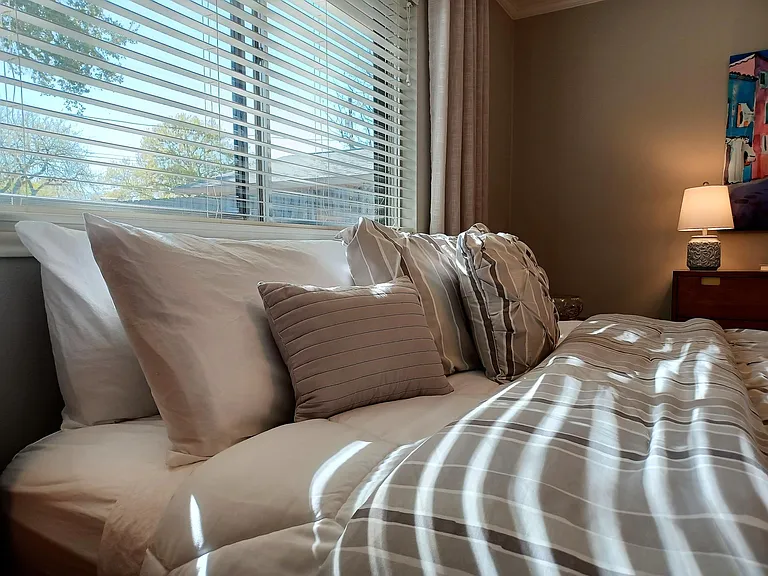 Large Master Suite with King Bed.