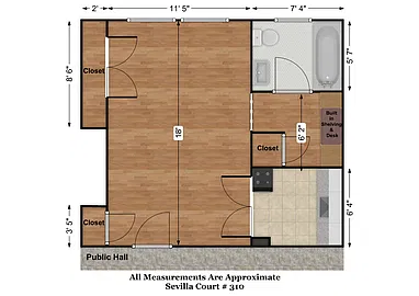 Floor plan Miami 310