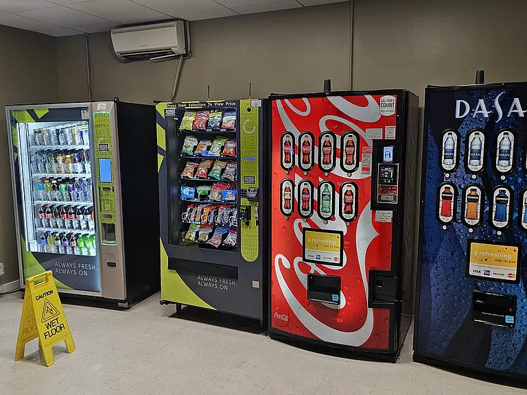 Convenience store in lobby hallway