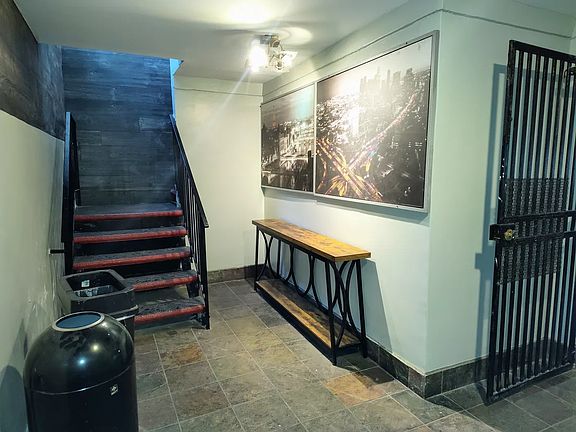 Downstairs main entrance with video security