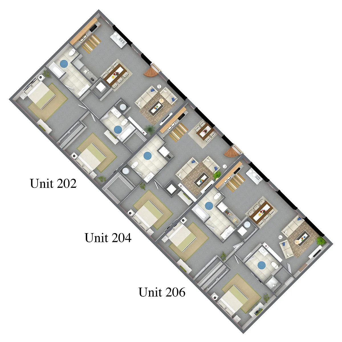 Floor plan 2x2 Sp 9