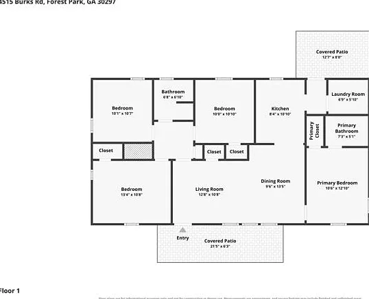 4 bed, 2.0 bath, 1500 sqft, $1,845 — Photo 2