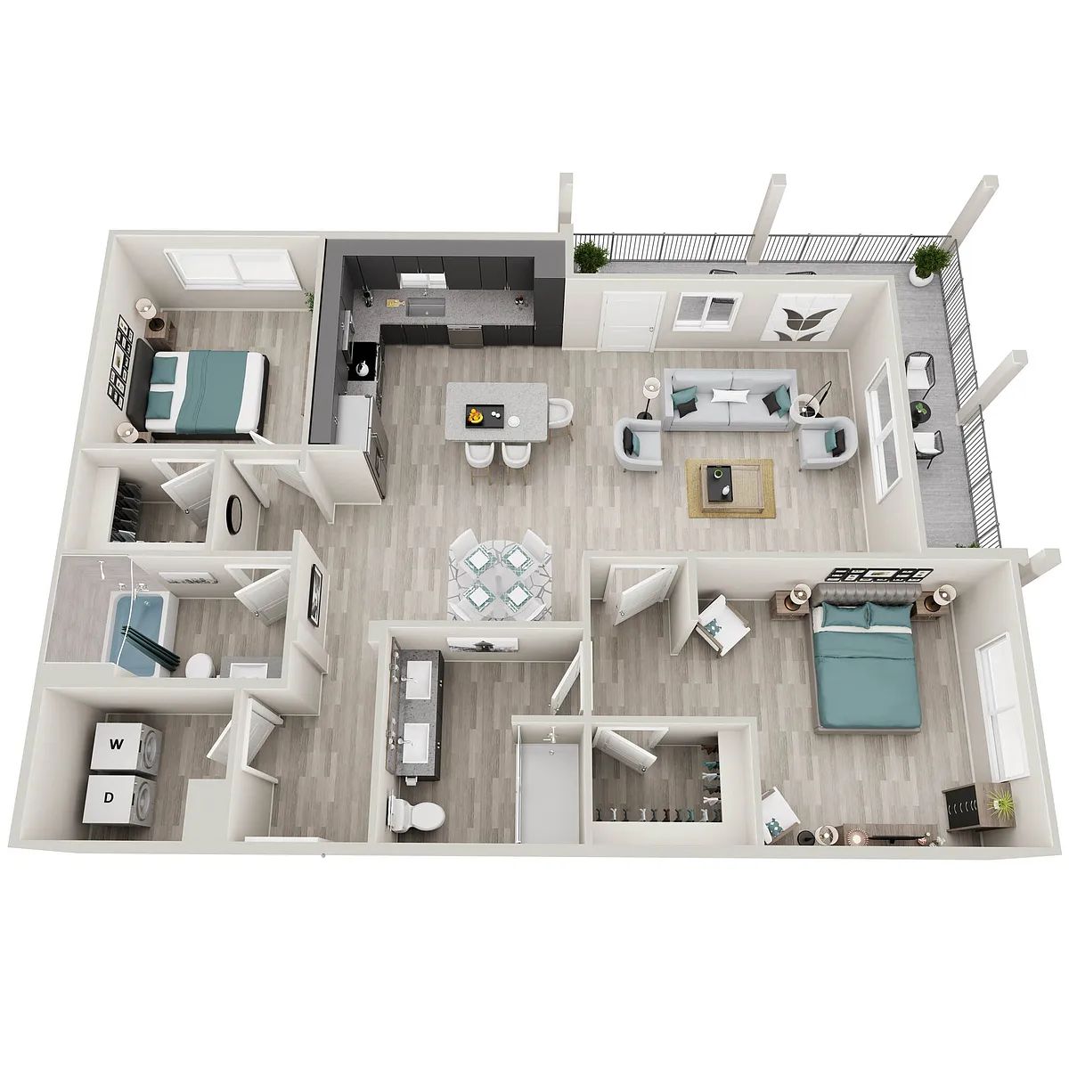Floor plan B2