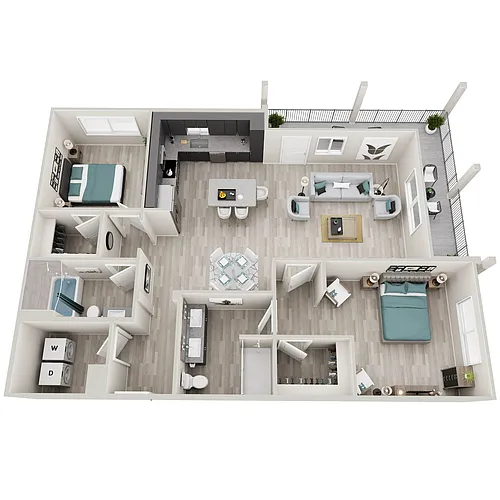 Floor plan B2