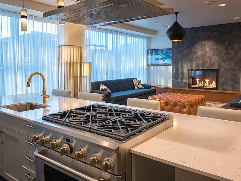 Social areas built for relaxing and entertaining