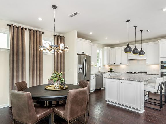 Kitchen Open to Casual Dining