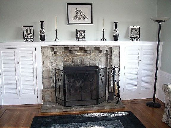 Fireplace with Built-ins