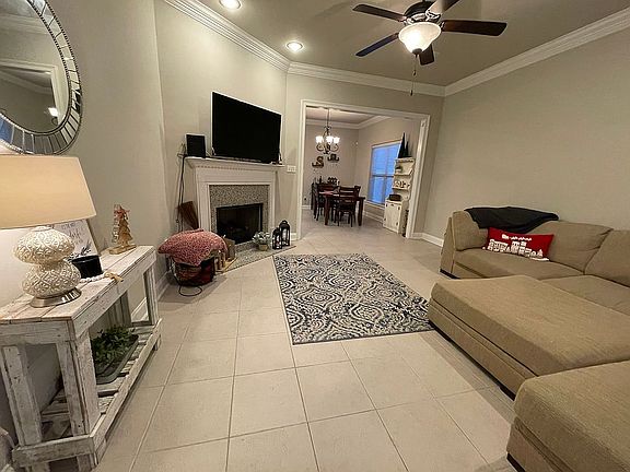 Living area from front door.