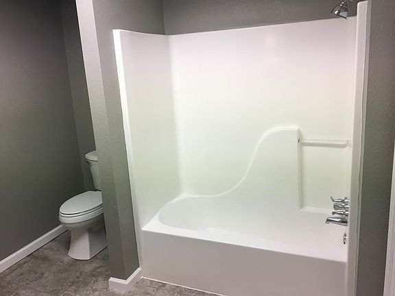 Bathroom has been completely renovated