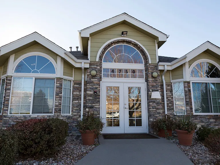 Welcoming Clubhouse Entrance