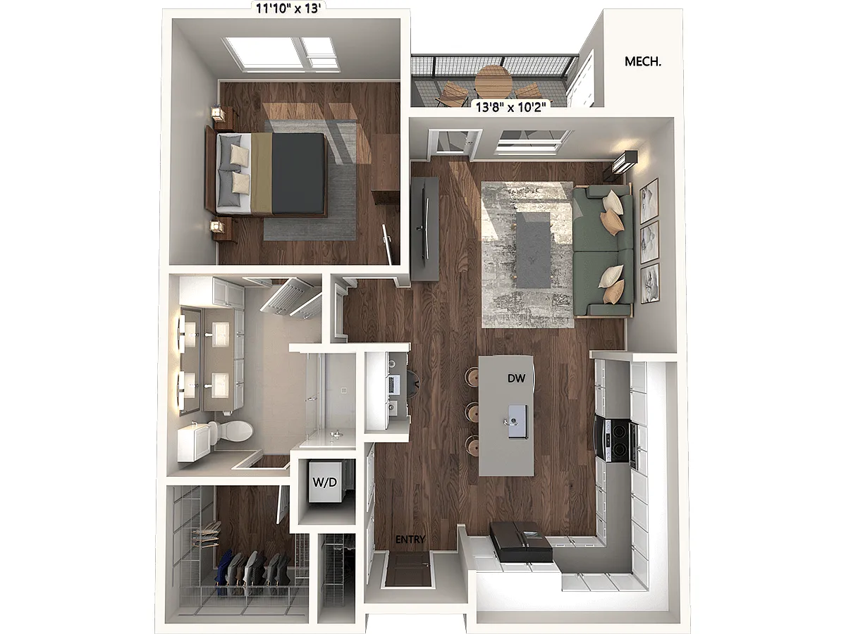 Floor plan A4 - Finish Package 2