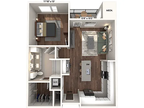 Floor plan A4 - Finish Package 2